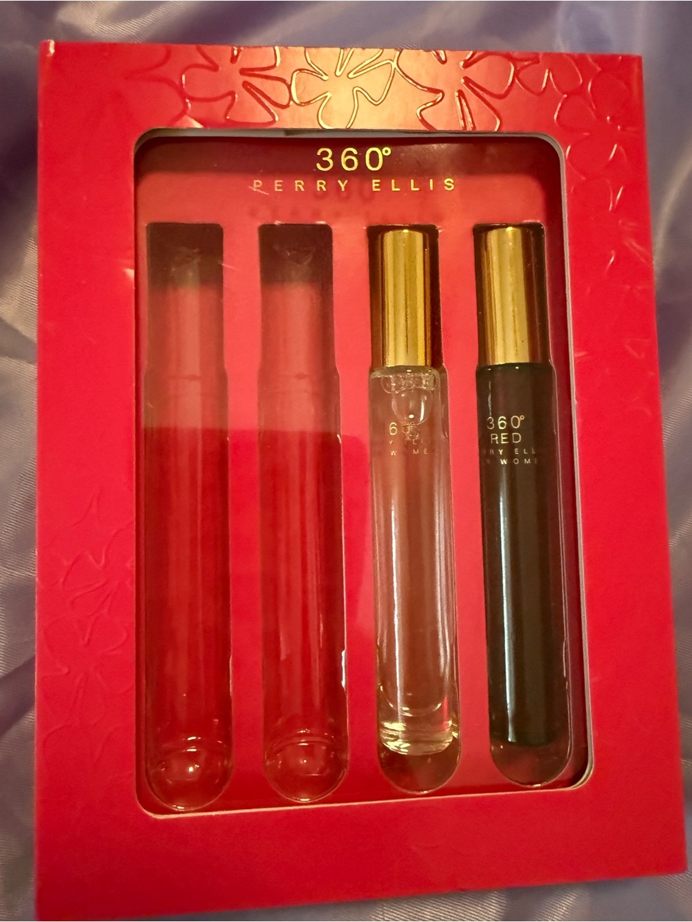 Perry Ellis 360° bundle of TWO: 360° women and 360° Red NEW